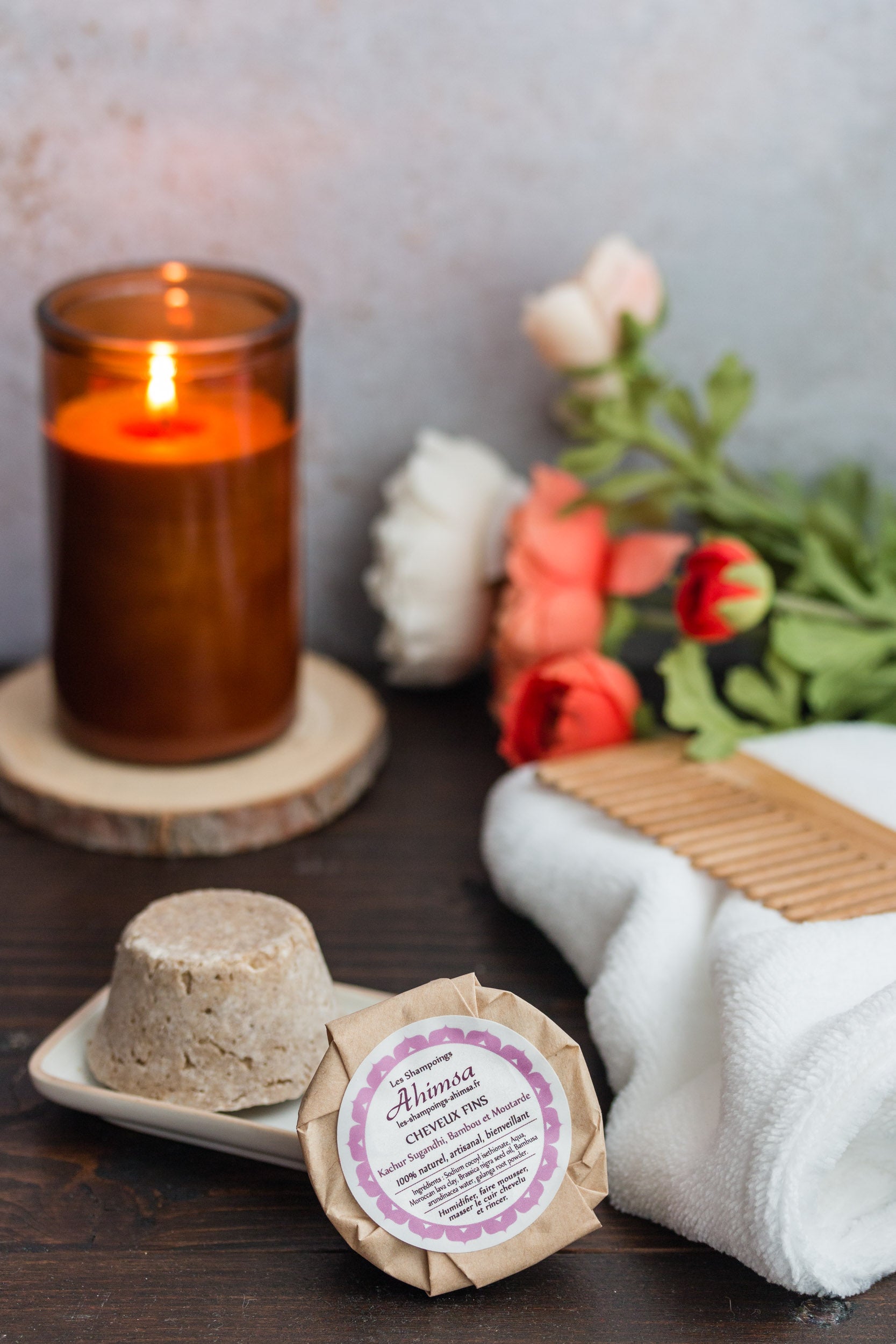 Shampoing solide 70g pour cheveux fins