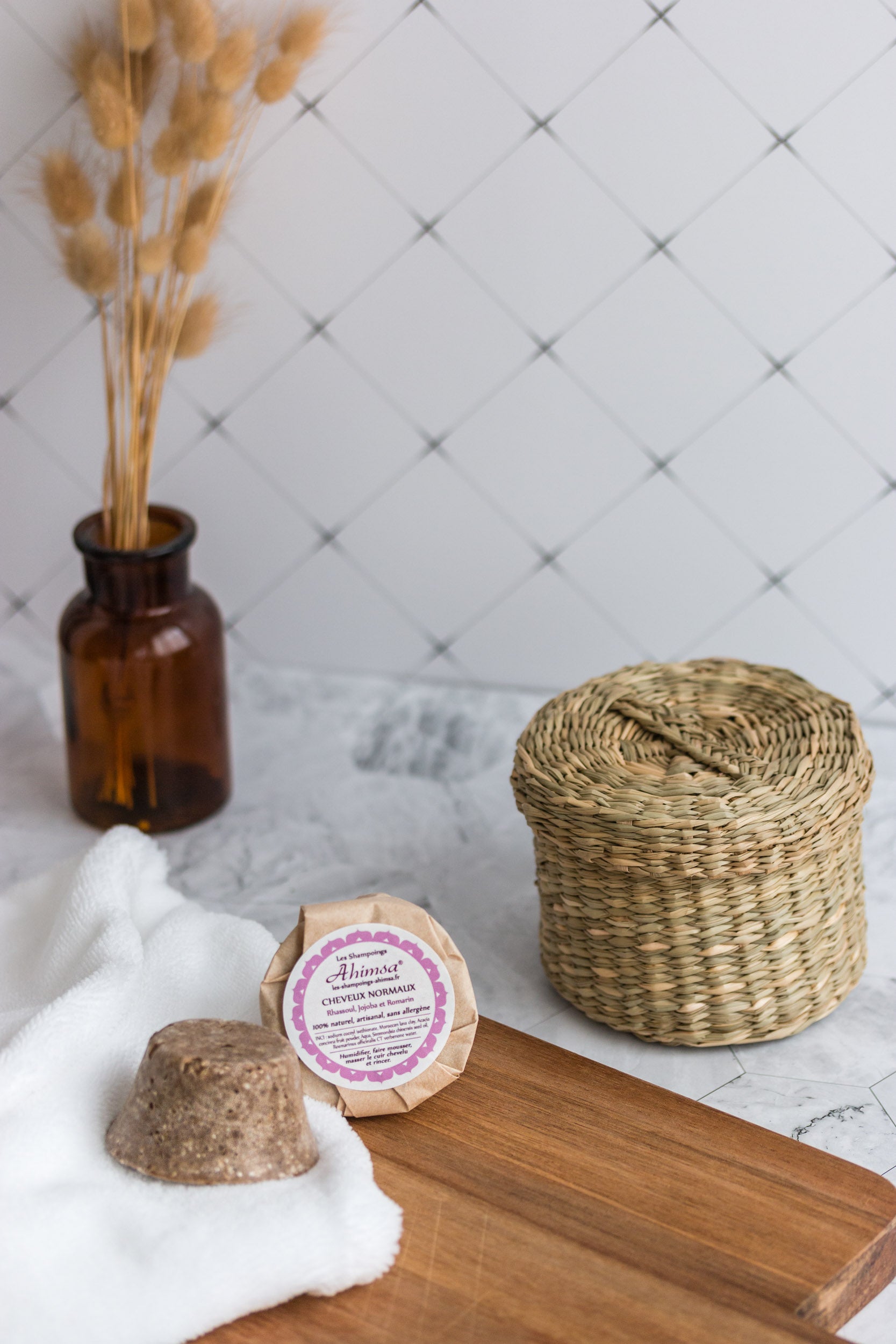 Shampoing solide 70g pour cheveux normaux