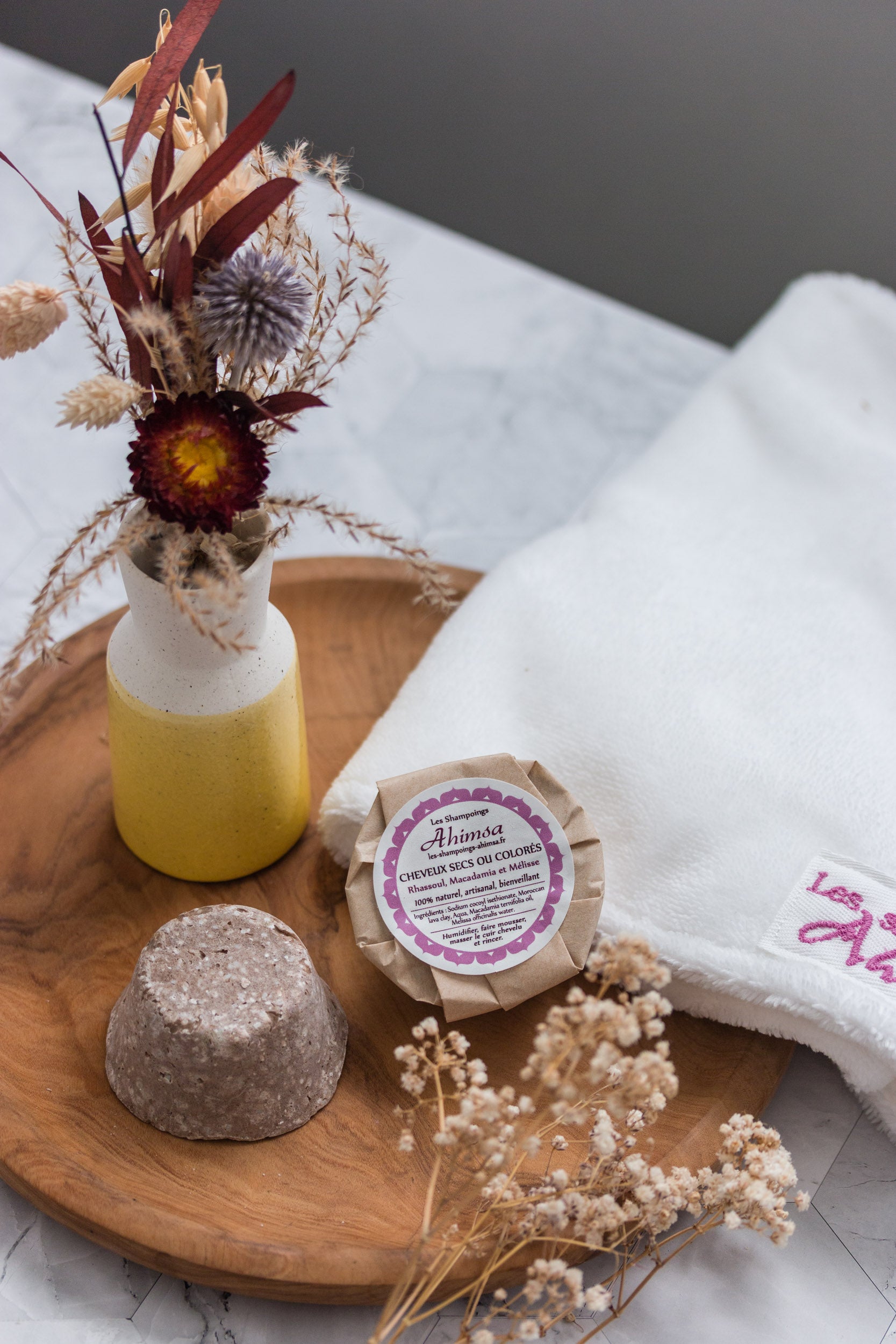 Shampoing solide 70g pour cheveux secs ou colorés
