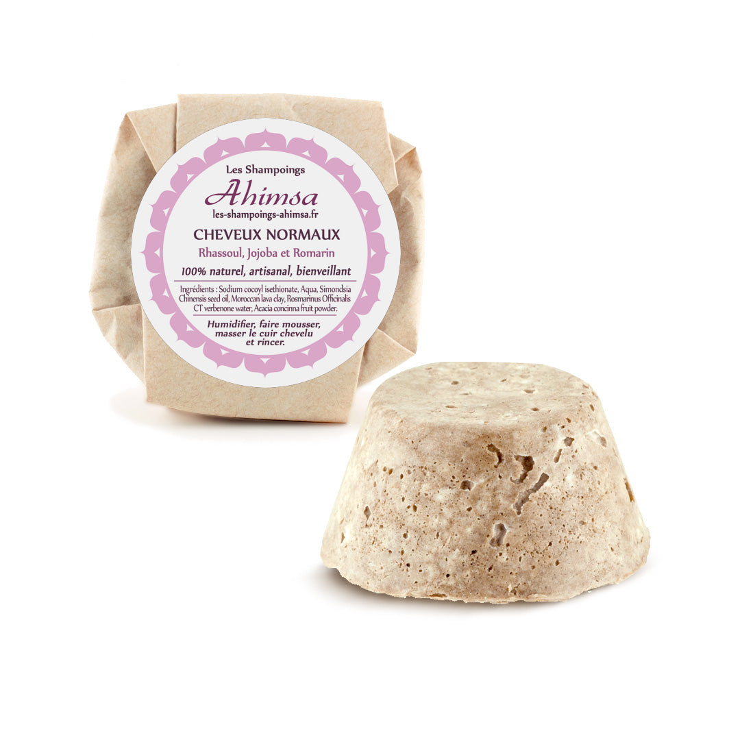 Shampoing solide 70g pour cheveux normaux