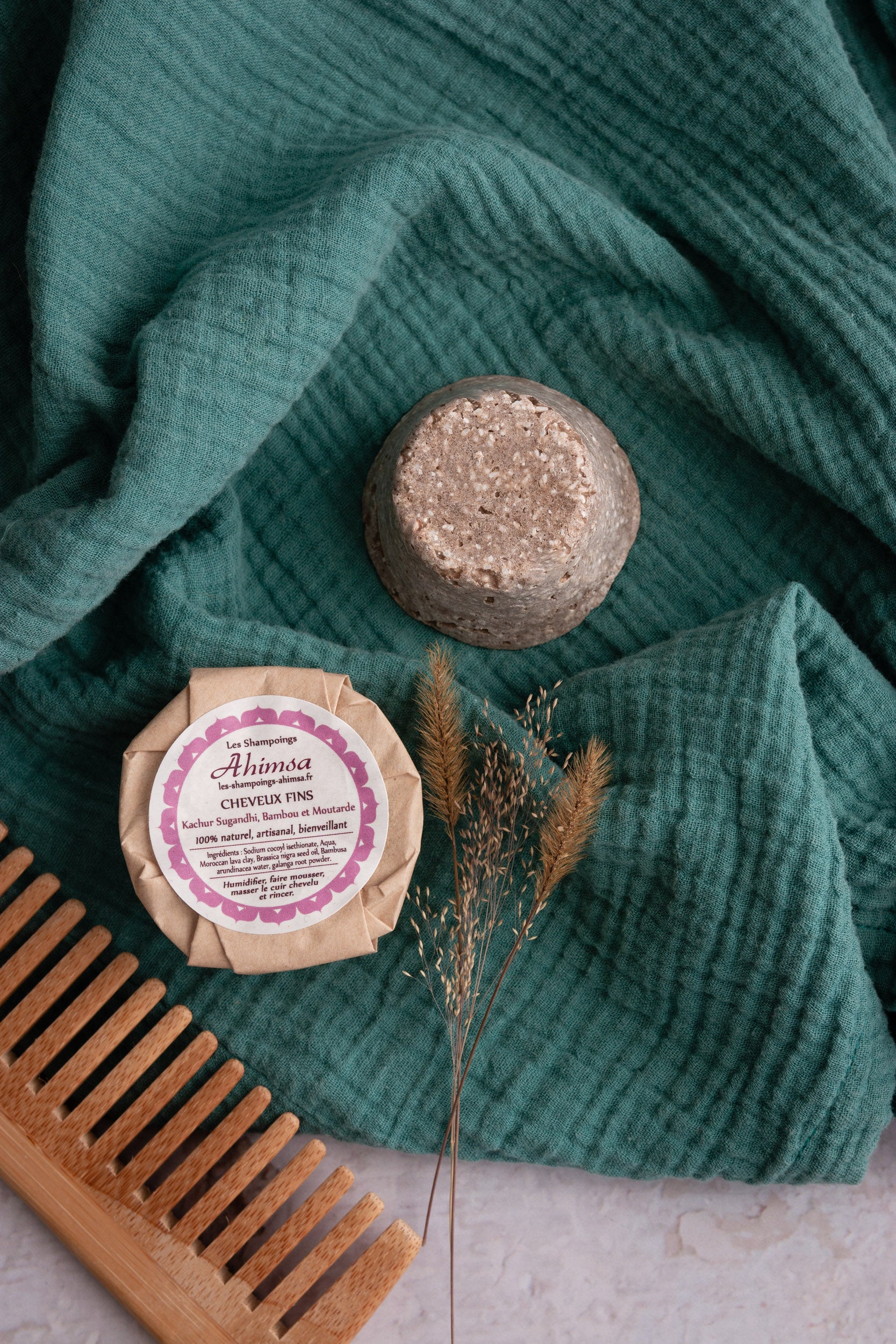 Shampoing solide 70g pour cheveux fins