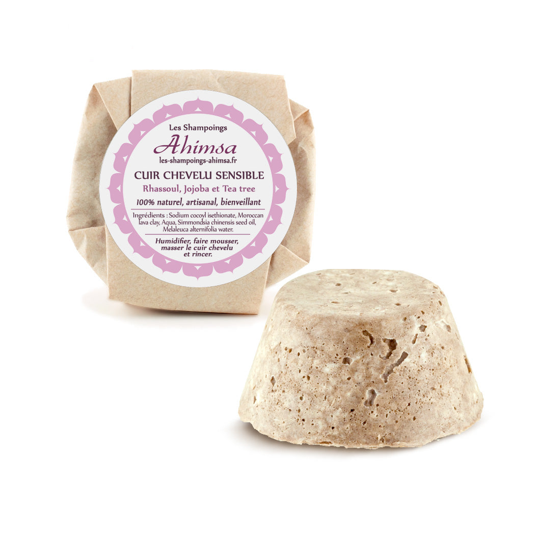 Shampoing solide 70g pour cuir chevelu sensible